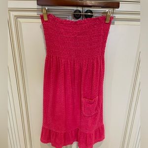 Juicy Couture Fuchsia strapless dress  size small